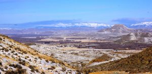 Crowheart Butte on Highway 287/26 in Wind River Country near Riverton and Crowheart